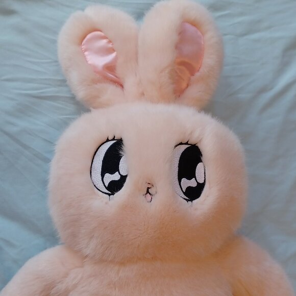 2010s Esther Kim 24" Pink Esther Bunny Plush Doll estherlovesyou - Picture 7 of 14